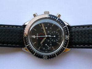 BIG BULOVA MARINE STAR VALJOUX 72 - MILITARY LIKE CAIRELLI