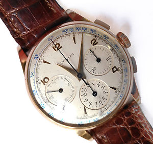 ZENITH CHRONO VINTAGE 156 18K ANNI '50