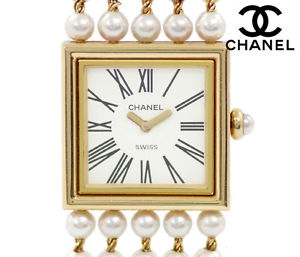 CHANEL Mademoiselle 18k Solid Go