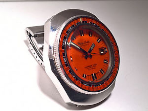 ULTRA RARE PHILIP WATCH CARAÏBES 1000 MT TRIPLE SAFE REF.708 DIVERS MONTRE