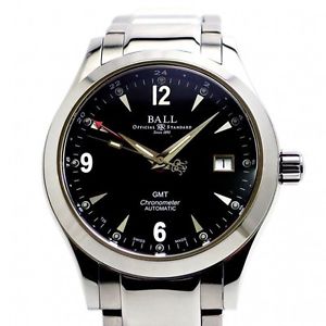 BALL Engineer 2 Ohio GMT Automatic Men's Pre-owned Free Shipping #w114