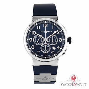 Ulysse Nardin Marine Chronograph  Stainless Steel 1503-150-3/63 4