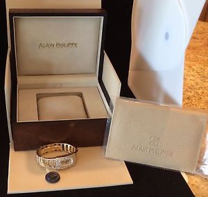 Alain Philippe 18k Gold and Diamond Ladies Watch