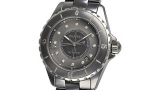 F / S Pre-owned CHANEL J12 Chromatic 38 H3242 Gray Men's