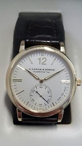 A lange söhne Sax o mat 18k Gelbgold Ref.Nr.301.021 BJ 1999 Fullset