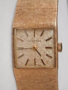 Vintage Juvenia 18k Yellow Gold Watch Women's Mechanical 58.8g Priced to Sell!