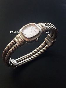 David Yurman Chelsea Diamond Cable Watch - Authentic