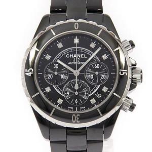 Free Shipping Pre-owned CHANEL H2419 J12 41mm Chronograph Ceramic · 9P