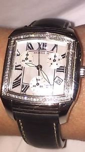 MAUBOUSSIN Delit Diamond Chronograph MOP Mother of Pearl Face