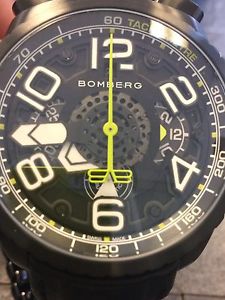 Bomberg Black Chrono Bolt-68 Chronograph BS47CHAPBA.041-6.3