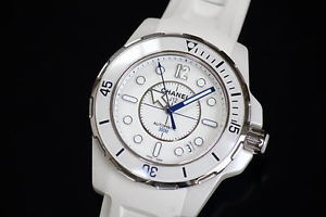 Free Shipping Pre-owned Chanel J12 Marine 38mm H2560 Men's Automatic