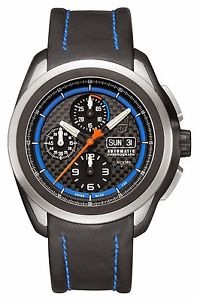 Luminox 5261 XCOR Aerospace Automatic Valjoux Titanium Chrono Leather Band Watch
