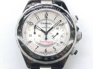 Free Shipping Pre-owned Chanel J12 Super Rejjera H1624 Self-Winding