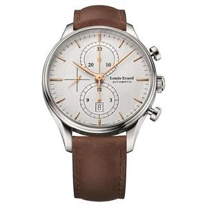LOUIS ERARD MEN'S HERITAGE 43MM LEATHER BAND AUTOMATIC WATCH 78289AA31.BVA01