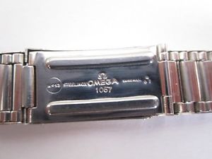 VINTAGE OMEGA BRACELET 1067 SEAMASTER SPEEDMASTER - YEAR 1967 - NEVER POLISHED