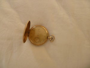Antique and mega rare gold pocket watch G.Goeser