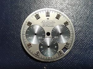 Zenith Quadrante Dial Originale Cronografo El Primero Automatic