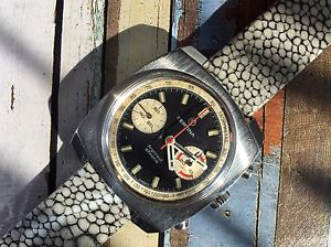 Certina Argonaut Chronograph 1960s Valjoux 236
