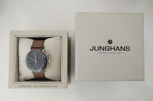Junghans 027/4501.00 Max Bill Chronoscope Armbanduhr Special Edition