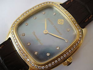 David Yurman 18k Gold Diamond Th