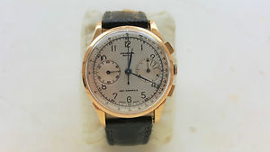 VINTAGE CHRONOGRAPH UNIVERSAL 18K GOLD