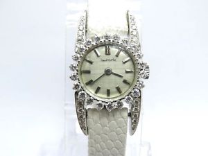 HUBERTY of Luxenbourg Diamonds 2.00ct. Ladies Watch Ref:2472 Gold 18k. W Gold