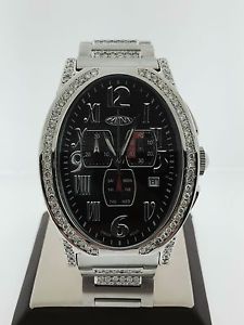 Benny & Co Yoni Stainless Steel Swiss Movement 9ct Diamond Men's Watch