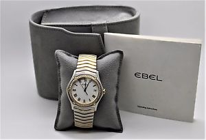 EBEL Wave SS Steel 18k Yellow Go