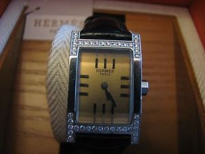hermes diamond watch $15000+