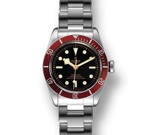 Tudor Heritage Black Bay Red Bezel 79230R Men's Watch - Box & Papers. New Model!