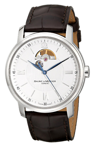 Baume et Mercier Geneve Men's Classima Executive's Leather Watch MOA08688