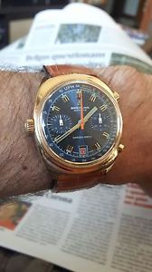 Vintage Breitling chrono-matic 18K Gold