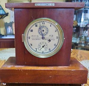 B.W. Schmidt 8 Day Chronometer #2 CIRCA 1932 BEST MADE AMERICAN CHRONOMETER!