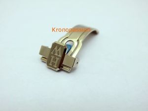 Harry Winston 18K White Gold Deployant Buckle Taper 16mm New !