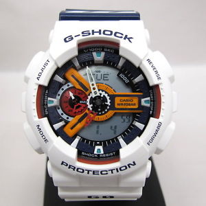 Free Shipping Pre-owned CASIO G-SHOCK GA-110PS-7AJR Rei Ayanami Collaboration