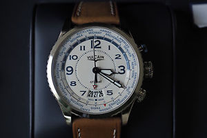 Vulcain Aviator Cricket GMT Herrenuhr