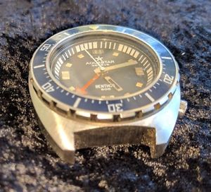 Vintage Aquastar Benthos 500 Automatic Diver Watch