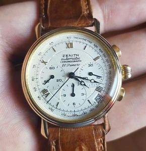ZENITH EL PRIMERO BREGUET ORO 18KT Ref 06.0270.4001970