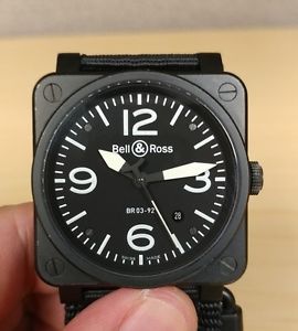 Bell & Ross BR 03-92 Carbon Wrist Watch for Men