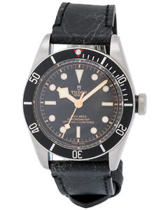 TUDOR Heritage Black Bay Leather