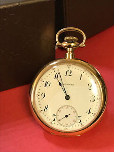 14K SOLID GOLD E. HOWARD SERIES RUNNING IN MINT, MINT, MINT Condition