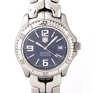 Auth TAGHeuer Link WT5112.BA0551 Men's Automatic box&warranty 162095