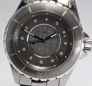 Free Shipping Pre-owned Chanel J12 Chromatic H3242 12P 38mm Automatic Men's