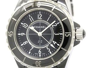 Polished CHANEL J12 Ceramic Quartz Ladies Watch H0682 (BF113500)