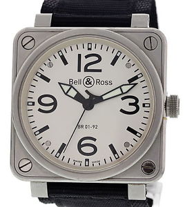 Men's Bell & Ross Aviation Stainless Steel BR-03-92