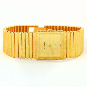 Juvenia 18k Yellow Gold Mens Qua