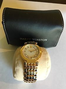 Watch Harry Winston Mens Watch 750 Yellow Gold