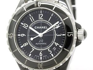 Polished CHANEL J12 Ceramic Automatic Mens Watch H0685 (BF300354)