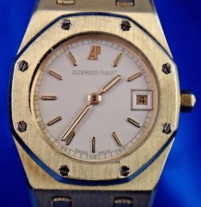 Audemars Piguet ROYAL OAK 18K Yellow Gold Women's Watch Date Quartz Ref# 1308