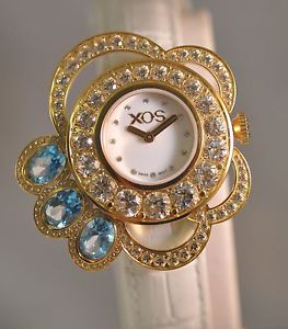 Xoskeleton Protoype XOS Limited Edition Swiss White Dial Leather Watch